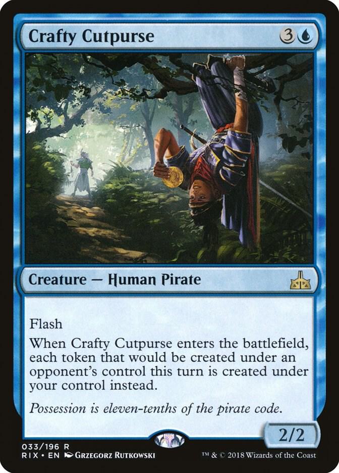 Crafty Cutpurse 33 Rivals of Ixalan MTG R NM
