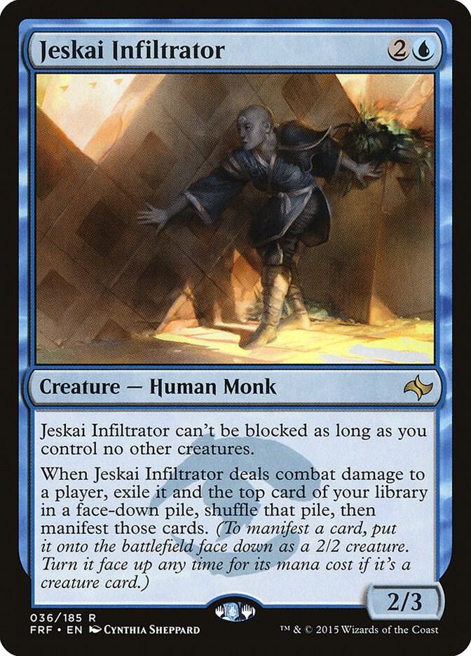 Jeskai Infiltrator 36 Fate Reforged MTG R NM