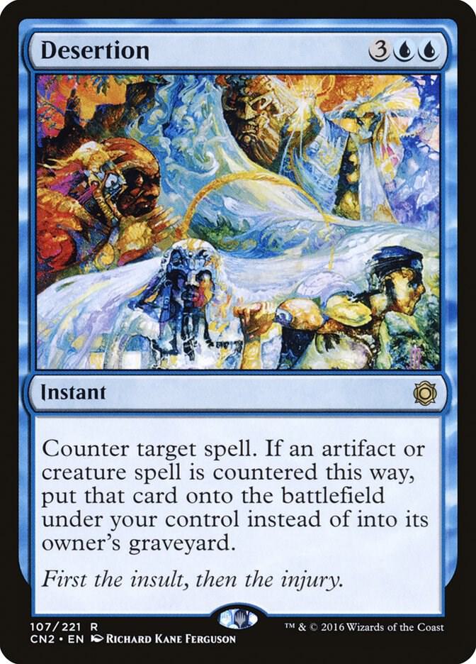 Desertion 107 Conspiracy: Take the Crown MTG R LP