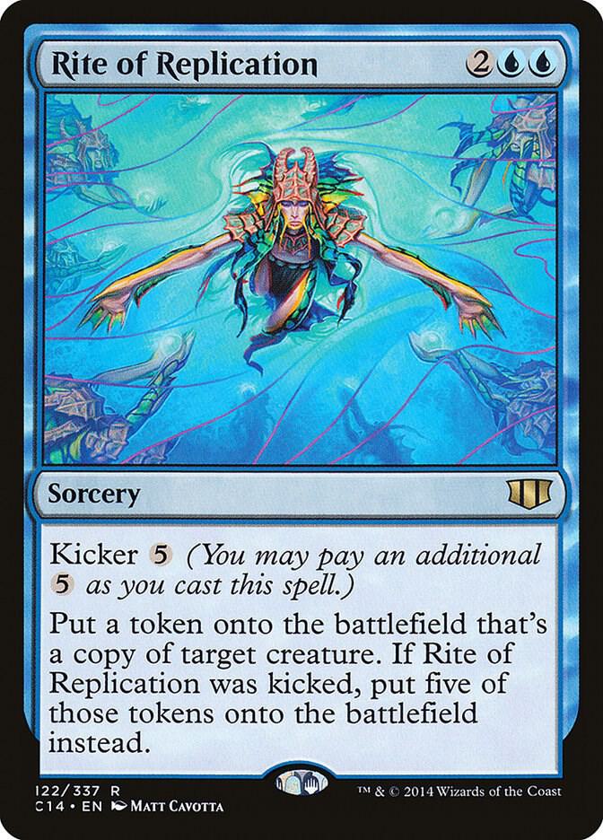 Rite of Replication 122 Commander 2014 MTG R LP
