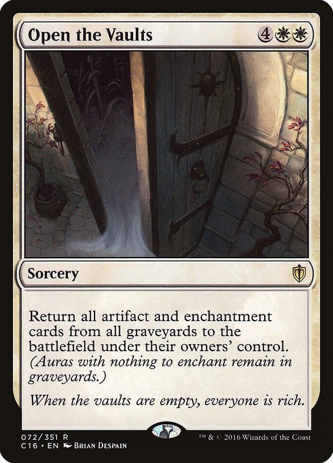 Open the Vaults 72 Commander 2016 MTG R NM