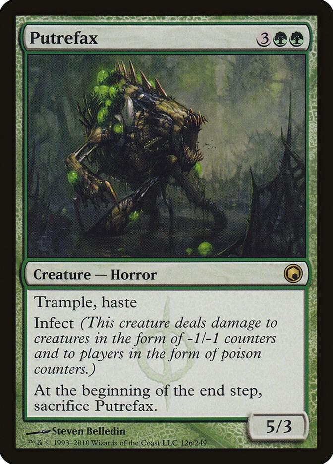 Putrefax 126 Scars of Mirrodin MTG R NM