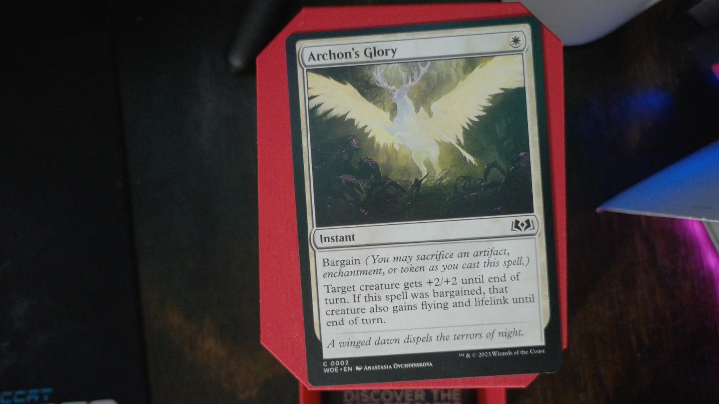 Archon's Glory 2 Wilds of Eldraine MTG C NM