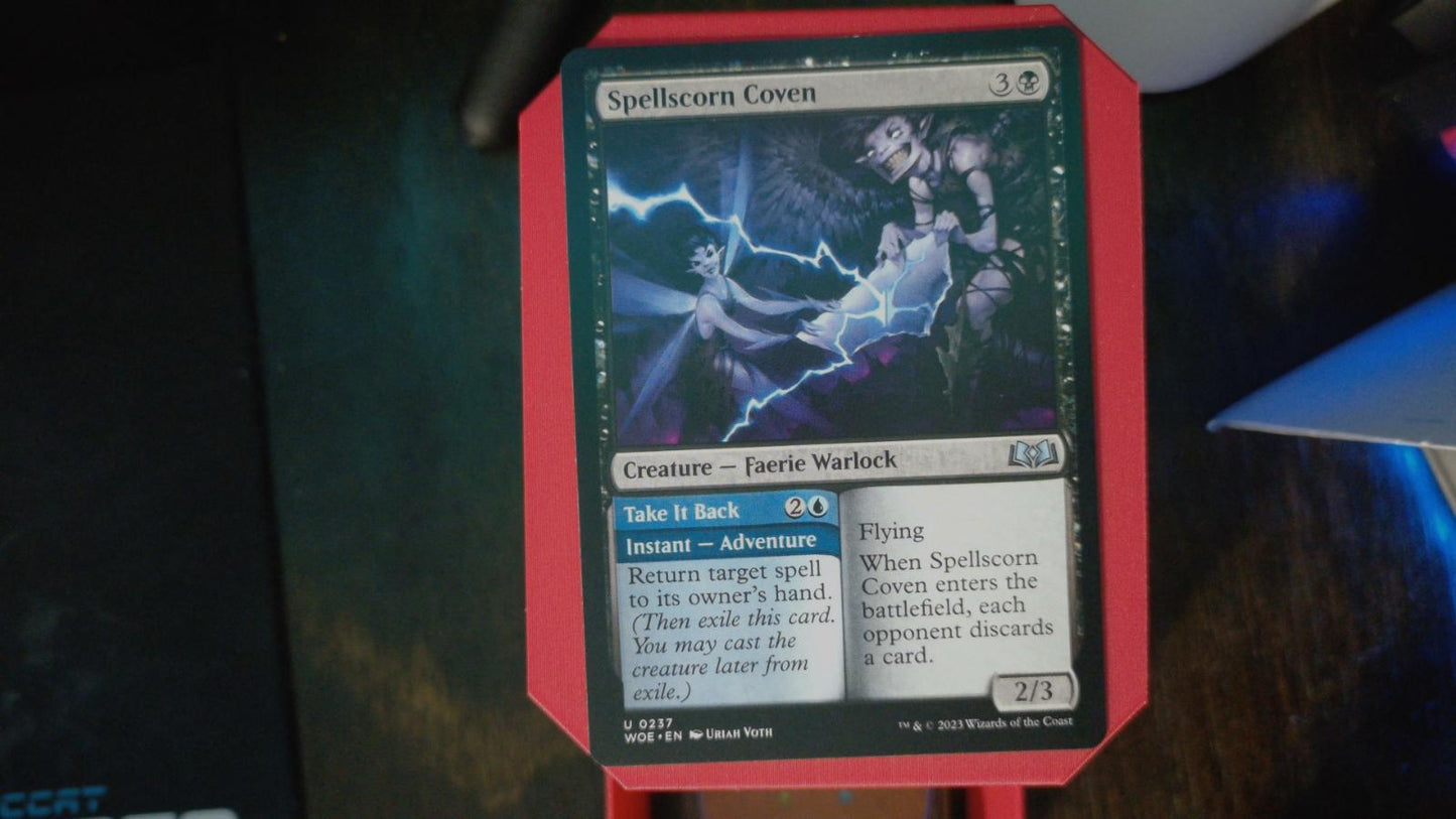 Spellscorn Coven 237 Wilds of Eldraine MTG UC NM