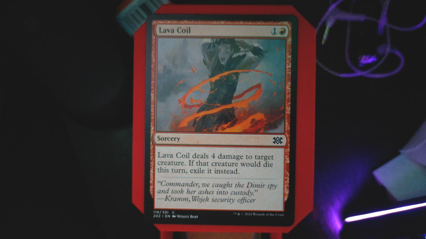 Lava Coil 116 Double Masters 2022 MTG C NM