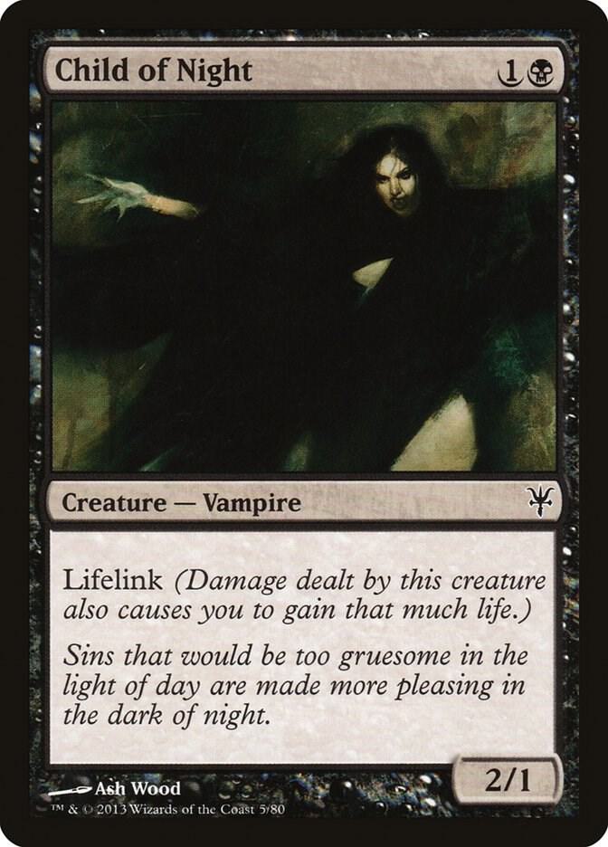 Child of Night 5 Duel Decks: Sorin vs. Tibalt MTG C NM
