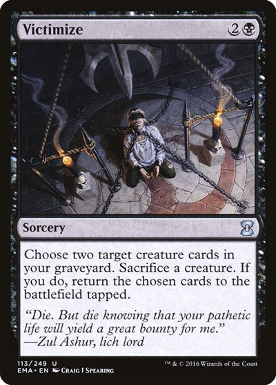 Victimize - Eternal Masters (#113, Uncommon) - Near Mint