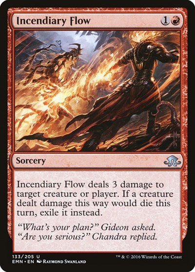 Incendiary Flow - Eldritch Moon (#133, Uncommon) - Near Mint