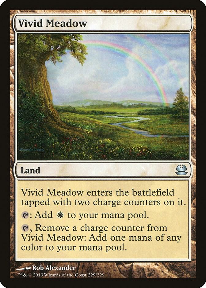Vivid Meadow 229 Modern Masters MTG UC NM