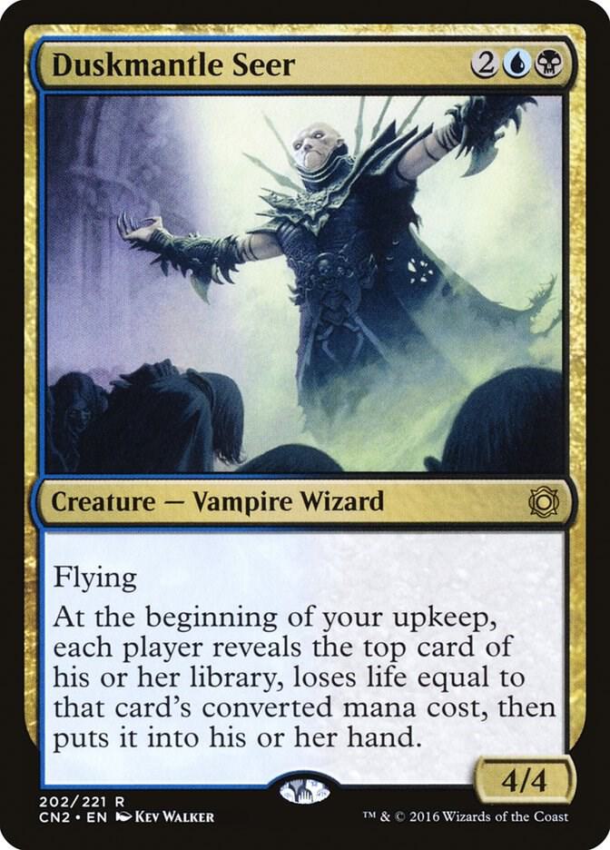 Duskmantle Seer 202 Conspiracy: Take the Crown MTG R NM