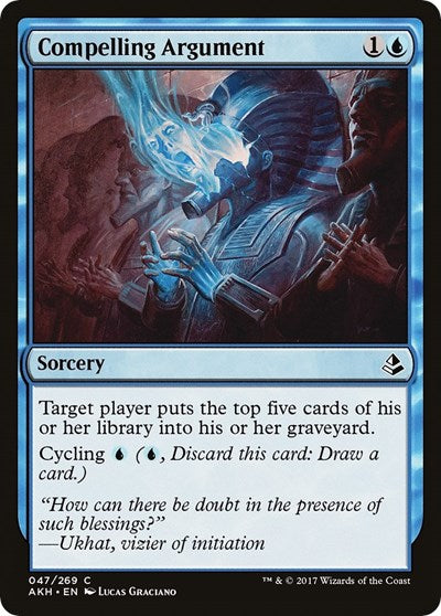 Compelling Argument - Amonkhet (#47, Common) - Near Mint