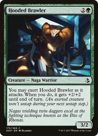 Hooded Brawler - Amonkhet (#173, Common) - Near Mint