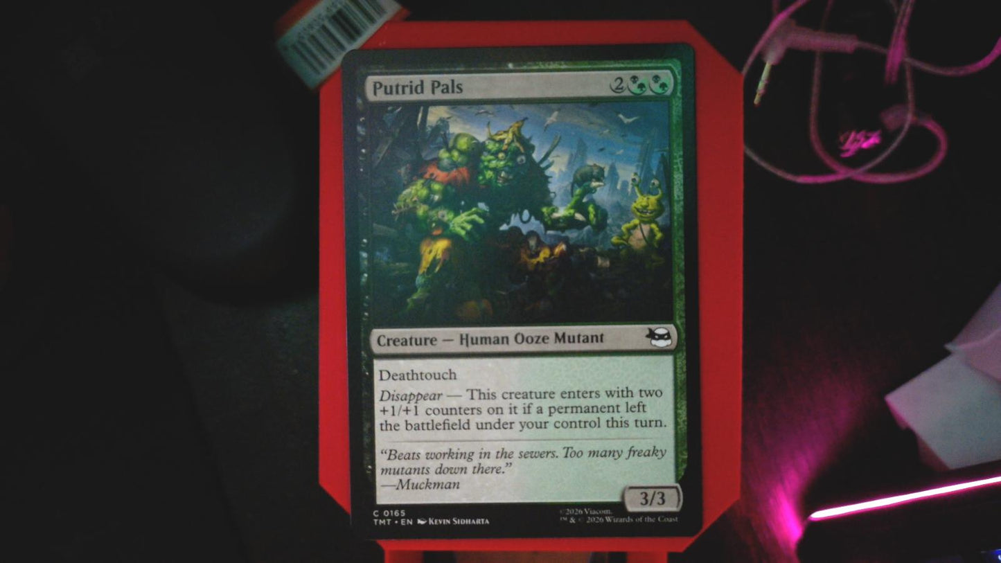 Putrid Pals 0165 Teenage Mutant Ninja Turtles MTG C NM
