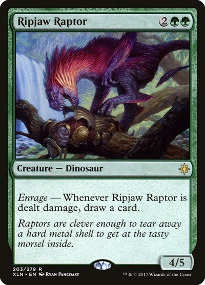 Ripjaw Raptor - Ixalan (#203, Rare) - Near Mint