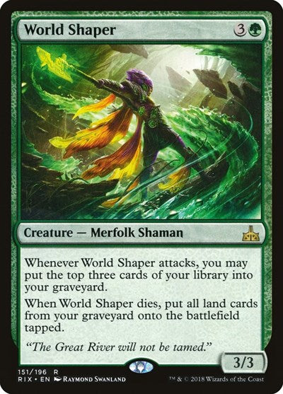 World Shaper - Rivals of Ixalan (#151, Rare) - Near Mint