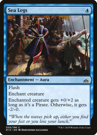 Sea Legs - Rivals of Ixalan (#50, Common) - Near Mint