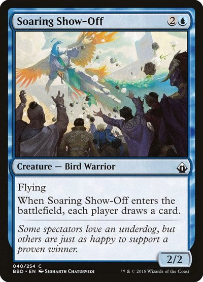 Soaring Show Off - Battlebond (#40, Common) - Near Mint