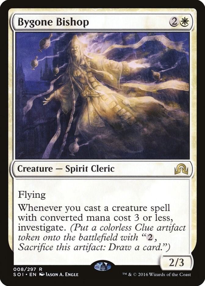 Bygone Bishop 8 Shadows over Innistrad MTG R NM