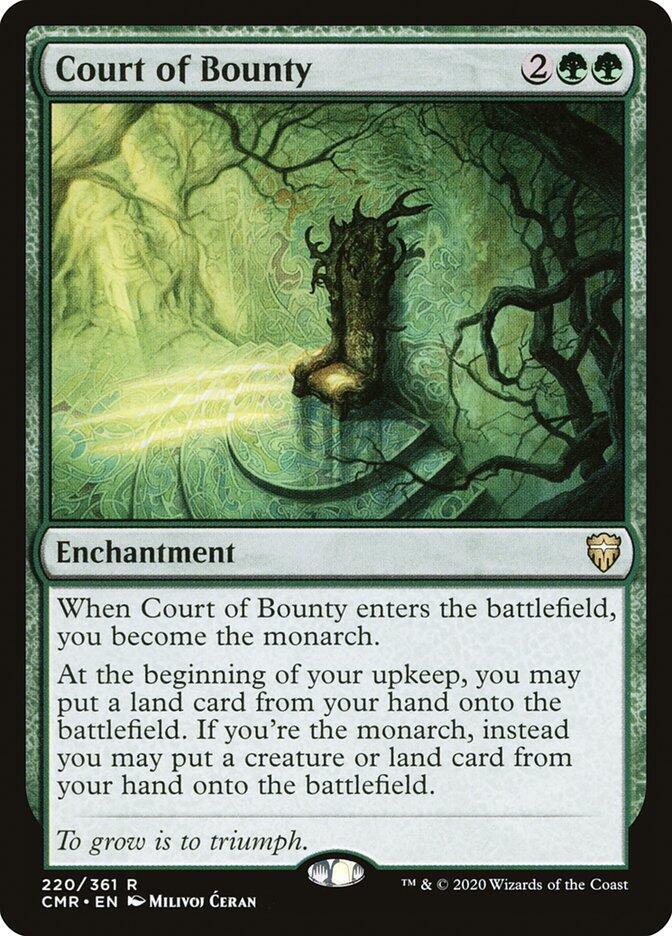 Court of Bounty 220 Commander Legends MTG R NM