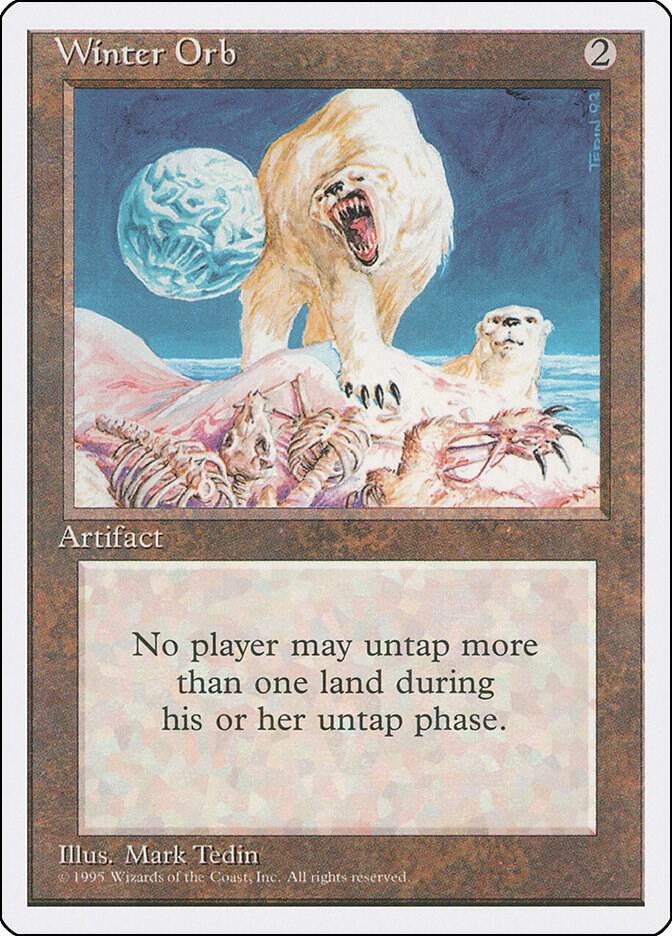 Winter Orb 376 Fourth Edition MTG R NM