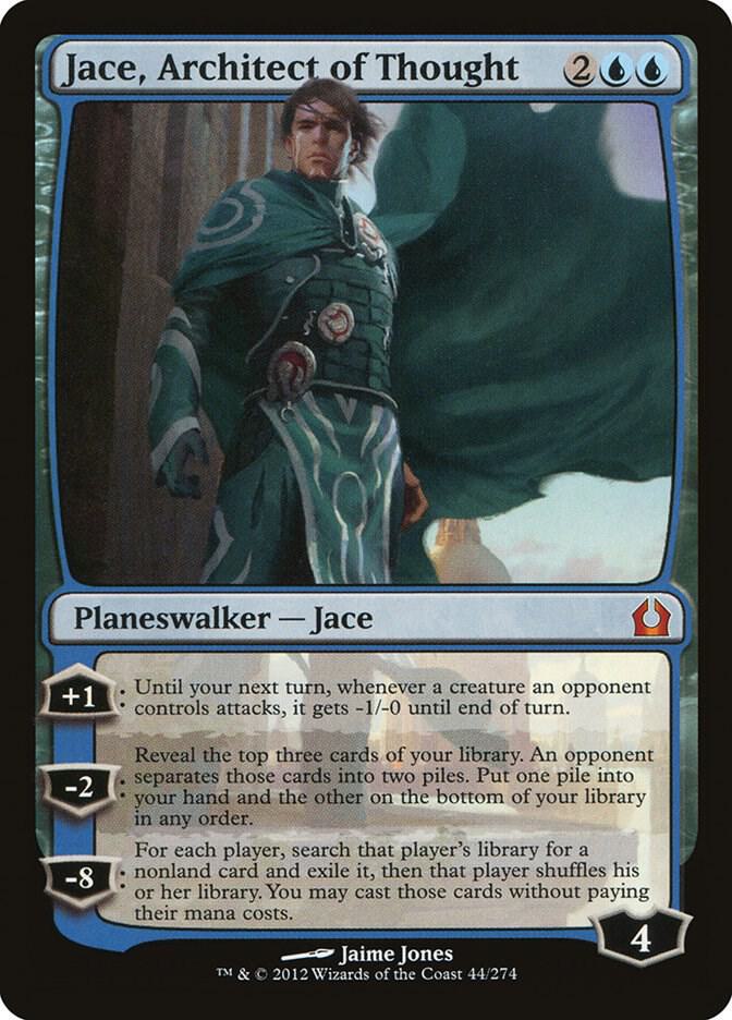Jace, Architect of Thought 44 Return to Ravnica MTG Mythic NM