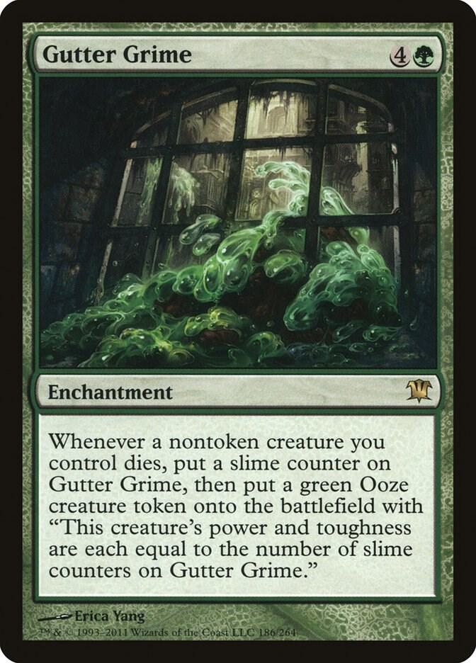 Gutter Grime 186 Innistrad MTG R NM