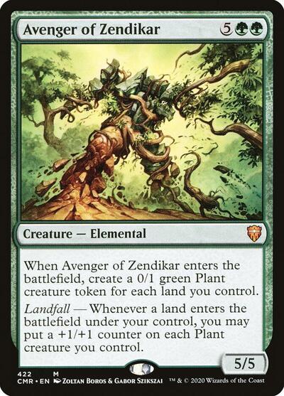 Avenger of Zendikar - Commander Legends (#422, Mythic Rare) - Near Mint