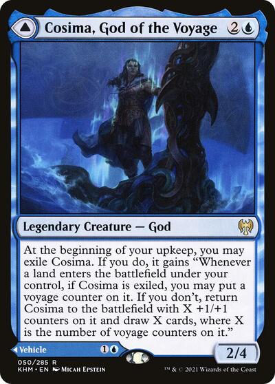 Cosima God of the Voyage - Kaldheim (#50, Rare) - Near Mint