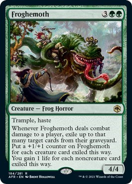 Froghemoth - Adventures in the Forgotten Realms (#184, Rare) - Near Mint