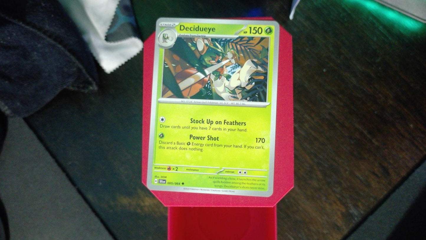 Decidueye 005/064 Shrouded Fable Pokemon UC NM