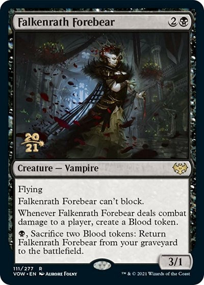 Falkenrath Forebear - Prerelease Cards (#111, Rare) - Near Mint