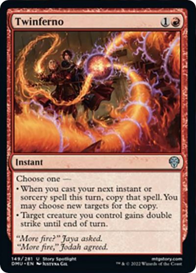 Twinferno - Dominaria United (#149, Uncommon) - Near Mint