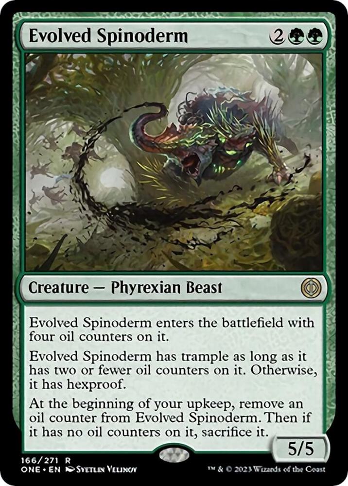 Evolved Spinoderm 166 Phyrexia: All Will Be One MTG R NM