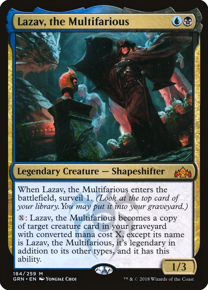 Lazav, the Multifarious 184 Guilds of Ravnica MTG Mythic NM