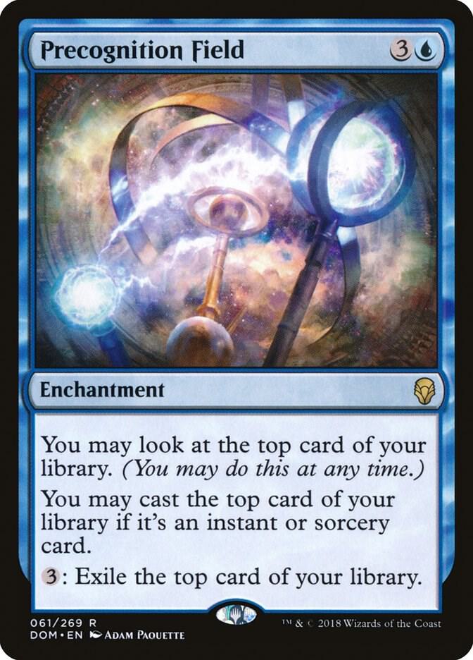 Precognition Field 61 Dominaria MTG R NM