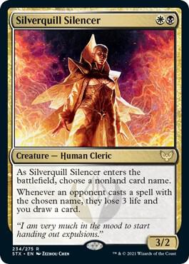 Silverquill Silencer 234 Strixhaven: School of Mages MTG R NM
