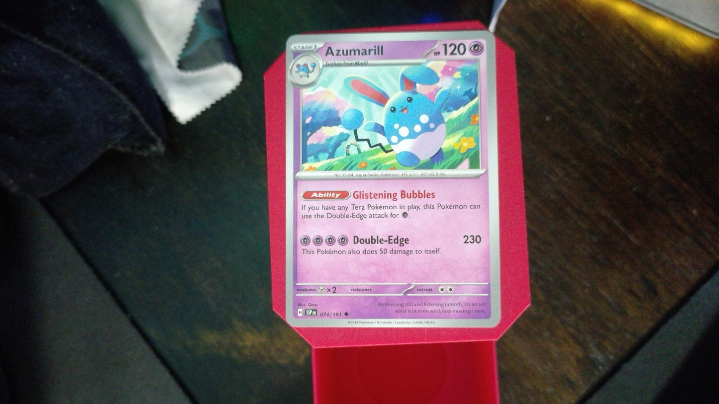 Azumarill 074/191 Surging Sparks Pokemon UC NM