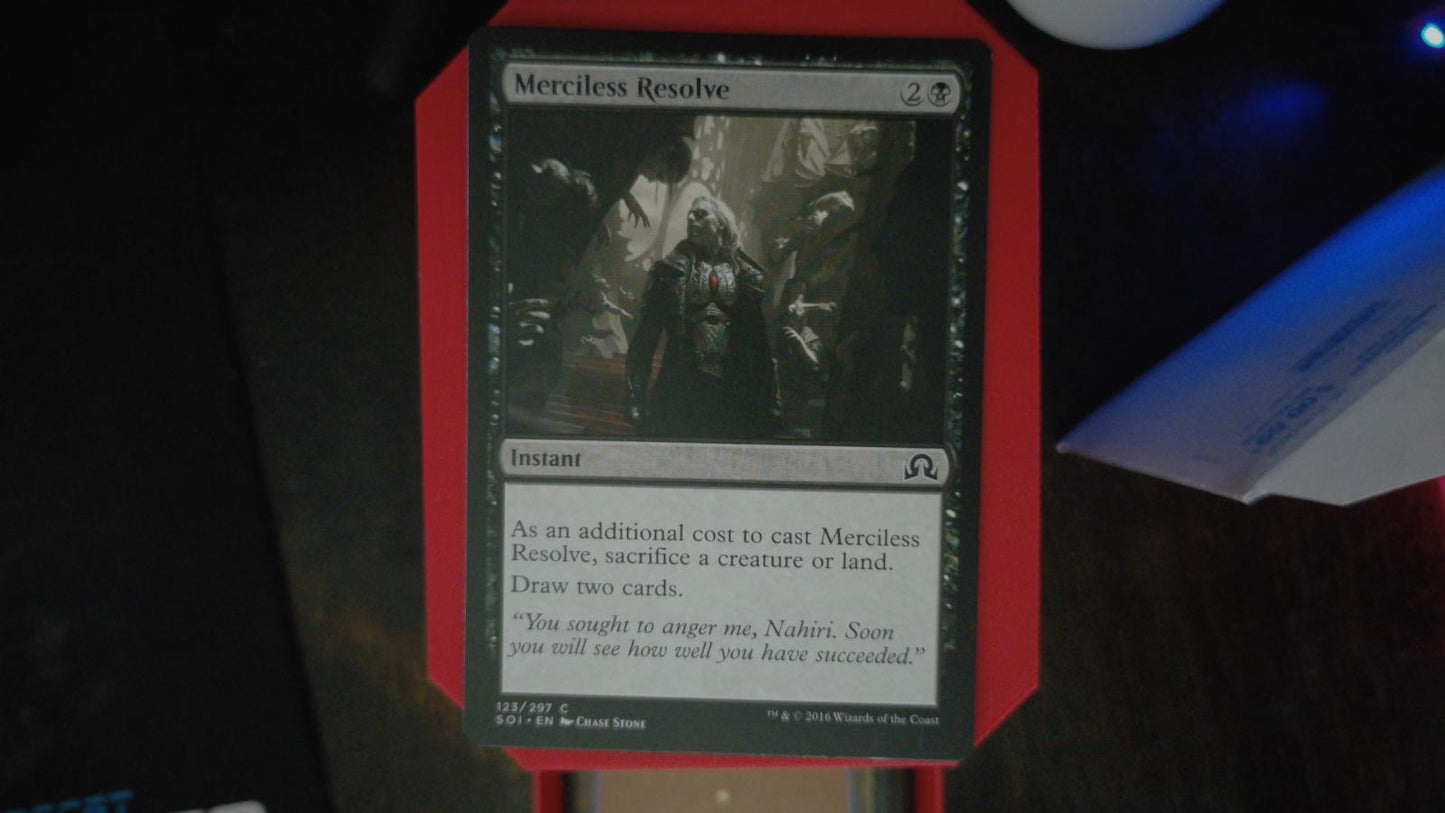 Merciless Resolve 123 Shadows over Innistrad MTG C LP