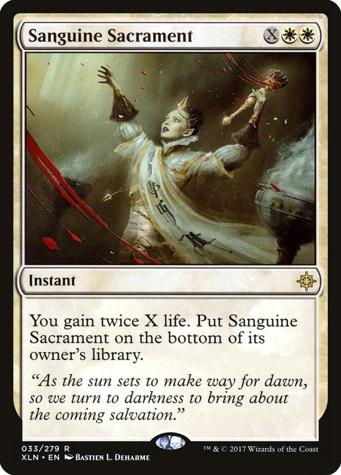 Sanguine Sacrament 33 Ixalan MTG R NM