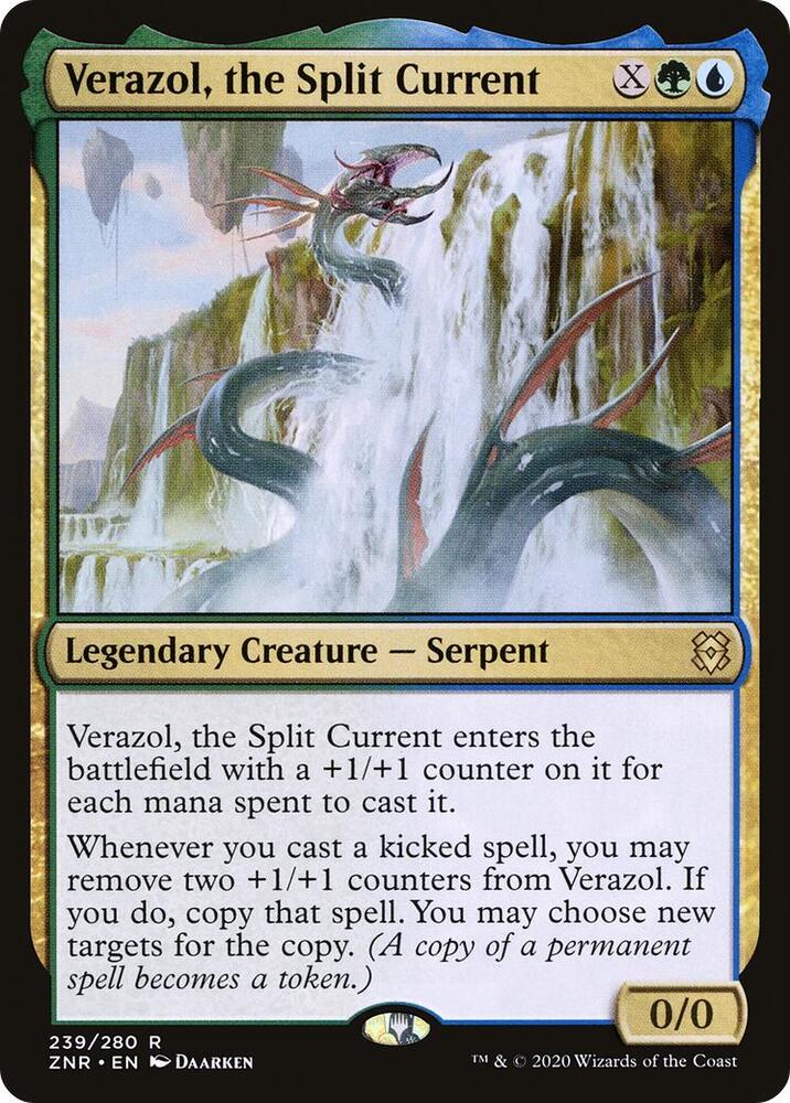 Verazol, the Split Current 239 Zendikar Rising MTG R NM