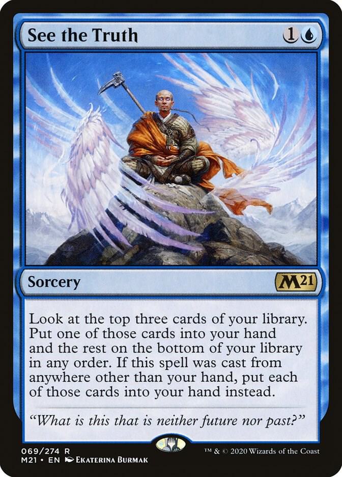 See the Truth 69 Core Set 2021 MTG R NM