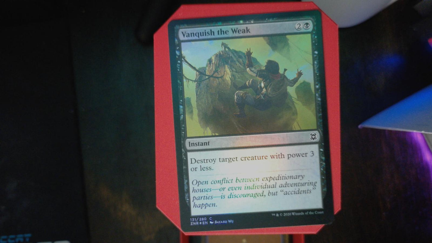 Vanquish the Weak 131 Zendikar Rising MTG C Foil NM