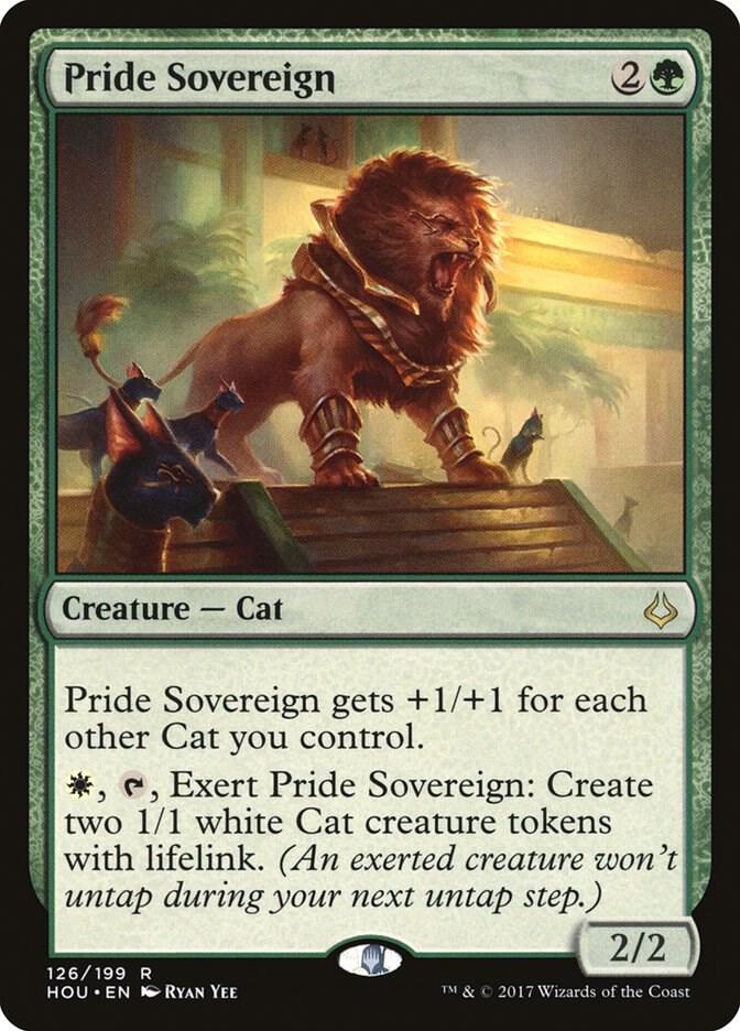Pride Sovereign 126 Hour of Devastation MTG R NM