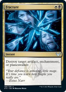 Fracture 188 Strixhaven: School of Mages MTG UC NM
