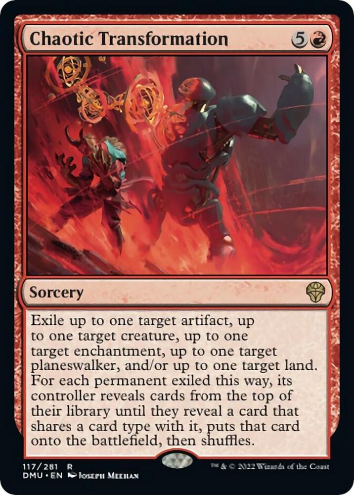 Chaotic Transformation 117 Dominaria United MTG R NM