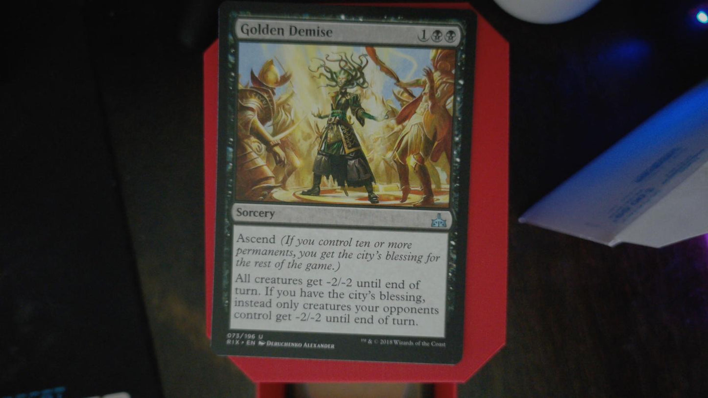 Golden Demise 73 Rivals of Ixalan MTG UC LP