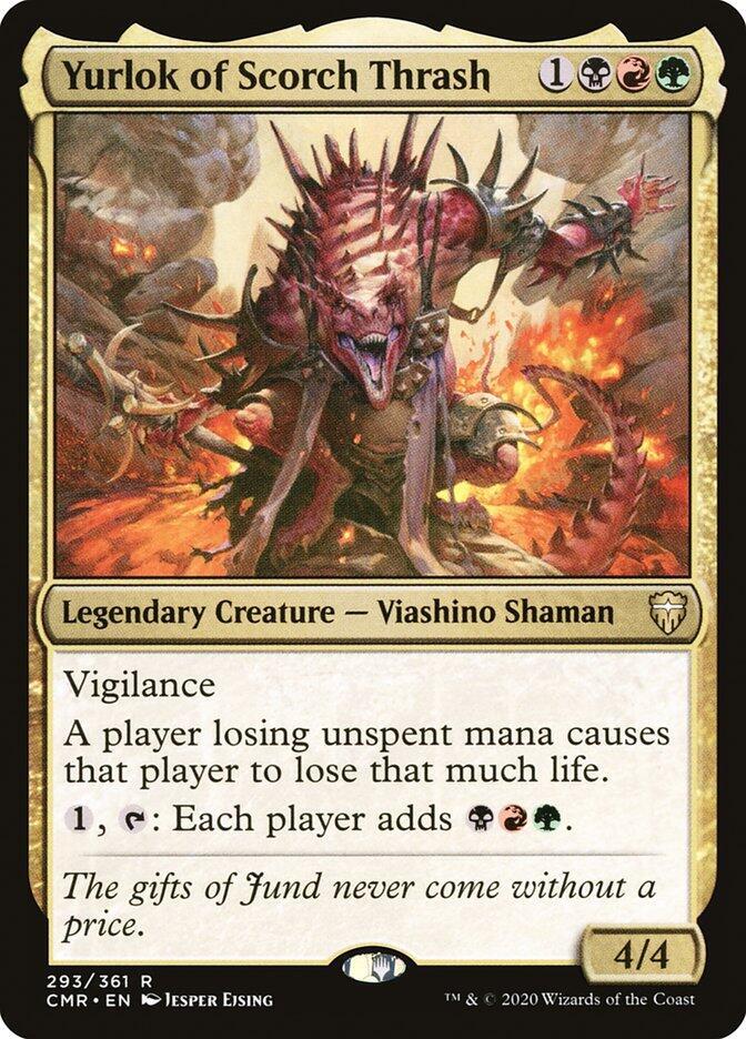Yurlok of Scorch Thrash 293 Commander Legends MTG R NM