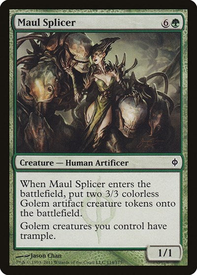 Maul Splicer - New Phyrexia (#114, Common) - Near Mint