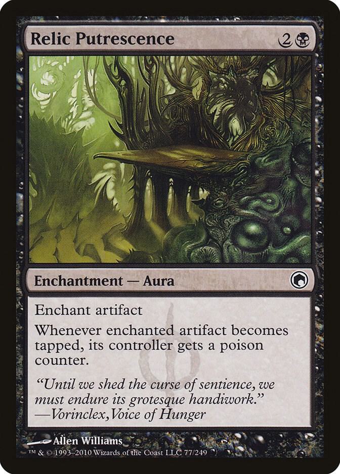 Relic Putrescence 77 Scars of Mirrodin MTG C NM