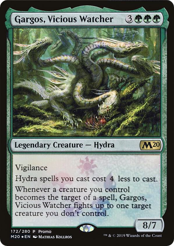Gargos, Vicious Watcher 172 Media Promos MTG P Foil NM